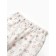 A set for a newborn (body/pants) "stars", beige color, height 68 cm