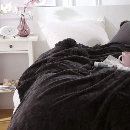 Super Ball bedspread, size 160x220 cm, stone color-3