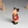 Polystone souvenir "Olenien in a red coat and green scarf" MIX 7.5x4.2x7.5 cm