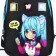 A set of first grader in a backpack, Anime