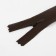 Lightning secret, No. 3, non -income, automatic lock, 20 cm, brown color