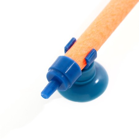 Air sprayer on suction cups, 17.8 cm, orange-4