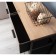 Mosque CAPRI, 800 × 290 × 730 mm, 6 boxes, color of oak woth / fabric Capri 13 / Black metal