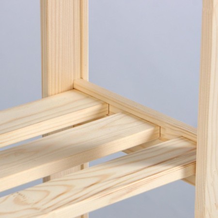 Wooden rack reinforced 180x84x28cm, 6 shelves-4