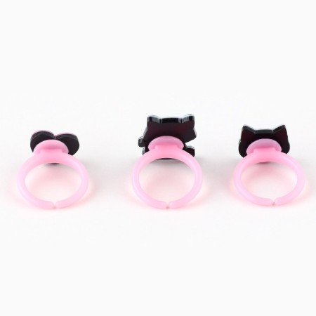 Ring 3 pcs with a tattoo "Be the most beautiful" 8 x 12 cm-8