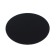 Magnetic holders plate, Torso, D 4 cm, self -adhesive, black