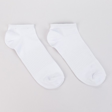 A set of men's socks - 3 pairs, white color, size 27-29-2