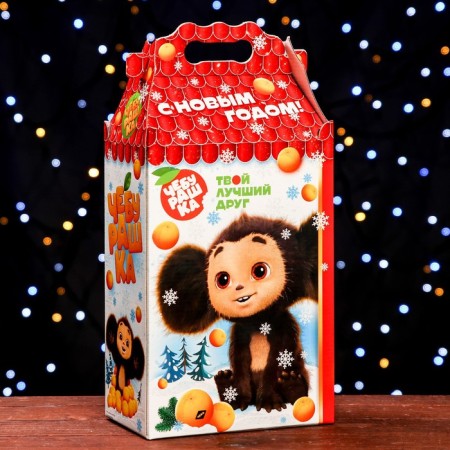 Gift box "Cheburashka", 20.3 x 12.3 x 41 cm