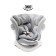 AMAROBABY Champion, ISOFIX fastening, class D, group 0+/1/2/3 (0-36 kg), gray gray