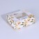 Confectionery packaging, a box with lamination "Lily", 10 x 8 x 3.5 cm