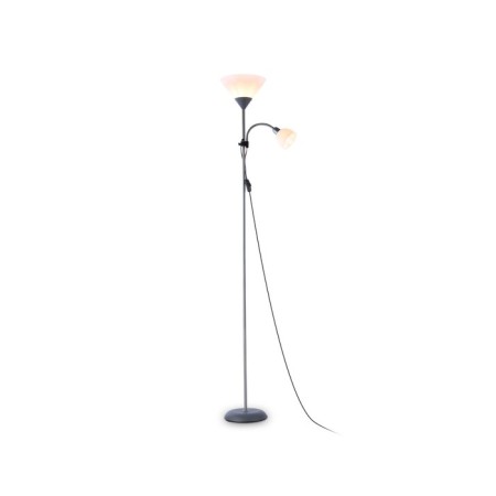 Floor lamp with a switch on the wire Ambrella Light, Floor, TR97626, 2HE27, E14, Silver Color