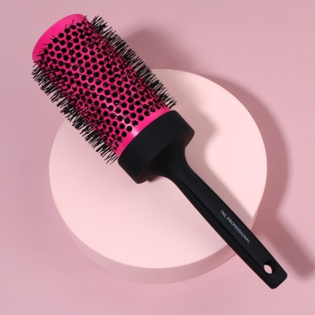 Thermal caring is professional, ventilated, d = 5.4 cm, pink/black color-1