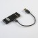 Electronic lighter "The best", USB, spiral, 3 x 7.3 cm, black