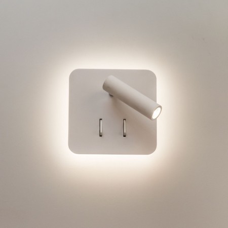 Sconces Citilux "Descart" CL704420, 13x13 cm, 2x3.6W, led, white color-4