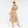 Women's dress Minaku Sand color, rr 48