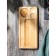 ADELICA dish "Rolls and Sushi", 30 × 13 × 1.8 cm, an array of birch