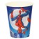Paper glass "Happy Birthday!", 250 ml, 6 pieces, avengers