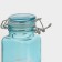 Glass jar for spices with a crooked castle "Square", 100 ml, 5.5 × 8 cm, color mix