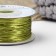 Weaving cord, metallized, d = 1 mm, 45.7 ± 0.5 m, gold color