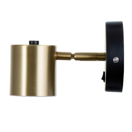 Bra "Alonso" LED 5W gold-black 10x7.5 cm-5