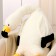 Soft toy "Flamingo", 190 cm, white color