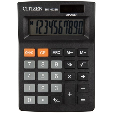 CITIZEN CITIZEN "SDC-022SR", 10-bit, 88 x 127 x 23 mm, double power, black-1