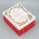 Folding box "heat and comfort", 31.2 x 25.6 x 16.1 cm, New Year