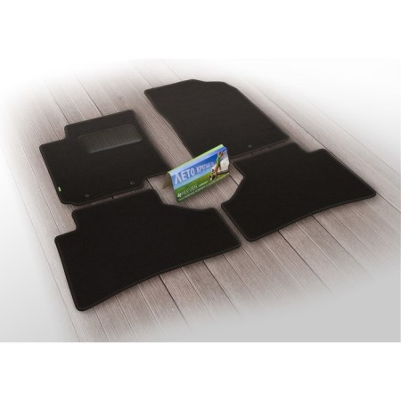 Rugs in the cabin Klever Standard Hyundai Solaris 2011-2016, hb., Sed., 4 pcs. (textile)-6