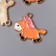 Decor Metal for creativity "Unicorn" enamel 2.2x2.4 cm