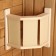 Obacon Corner "Lantern-2" with glass 29.5x33.5x12.5 cm