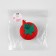 Needle "tomato", 5 × 4.5 cm, red/green color