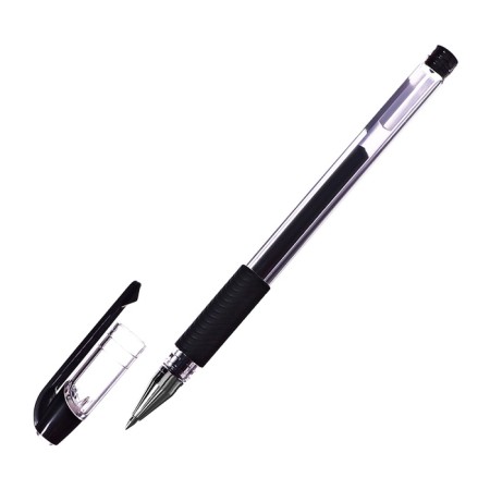 Gel pen Erichkrause G-Star Classic, node 0.5 mm, flu, black-2