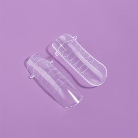 The upper forms for building in a container, d-bend, 120 pcs, the color is transparent-4