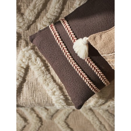 Decorative base pillow Braids Ethnic, size 30x45 cm-4