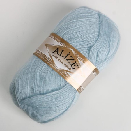 Yarn "Angora Gold" 20% wool, 80% acrylic 550m/100g (514)-1