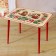 Khokhloma table, cold painting, suite