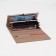 Women's wallet on magnets, beige color