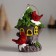 Souvenir Polystone Suspension "Birds on a snow -capped birdhouse" 7x4x9 cm
