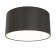 Ceiling light Technical C032CL-12W3K-RD-B, LED, 12W, 12x12x6 cm, 560lm, black color is black