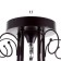 Simona chandelier 5x40W E27 Chocolate 62x62x24 cm Bayerlux