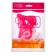 Latex ball 10 ", pastel, set of 5 pcs., Pink color