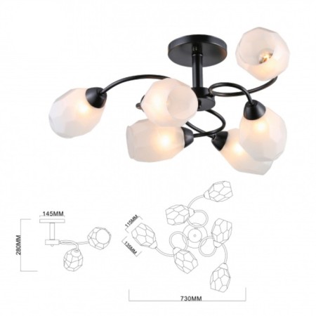 Gloria 9089-306 6 X E14 40W-3