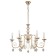 Suspension lamp 6x40W E14, size 68.5x68.5x58/105 cm