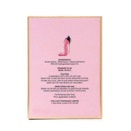 Women's toilet water Missy G.G Pink, 80 ml-5