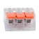 Universal compact terminal of QMS 221-413, 3-wire up to 4.0 mm² (package 5 pcs/° C) Rexant 1080651