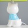 Board lamp "kitten" E14 15W white 20x20x32 cm Risalux