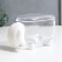 Casket Plastic "Sheep White" 8.5x8x13 cm