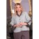 Female jacket, size 60, green color