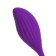 Wacuum stimulator of the Jos Ginny clitoris, silicone, 31 cm, purple color