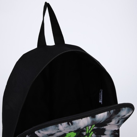 Buscques School Textile "Alien", 38x14x27 cm, black color-5
